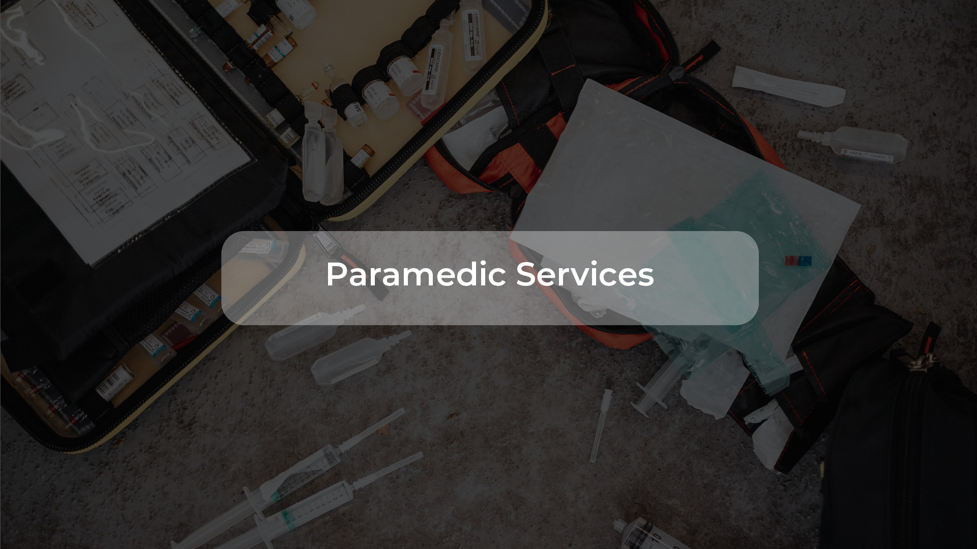 paramedic services